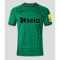 Camiseta Newcastle United Alexander Isak #14 Segunda Equipación Replica 2023-24 mangas cortas